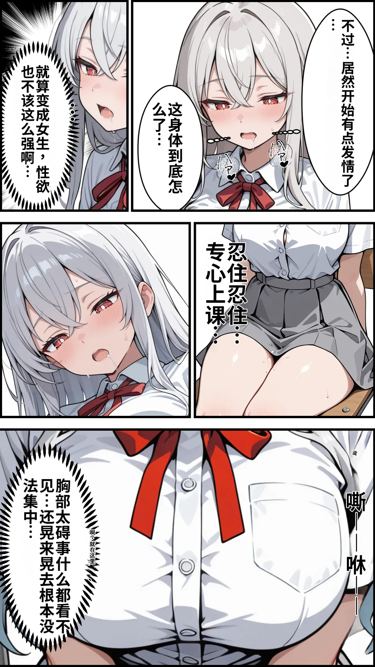 [ かにたま堂]幼馴染をTSさせたので彼女共々堕とす話[AI Generated] Page 38