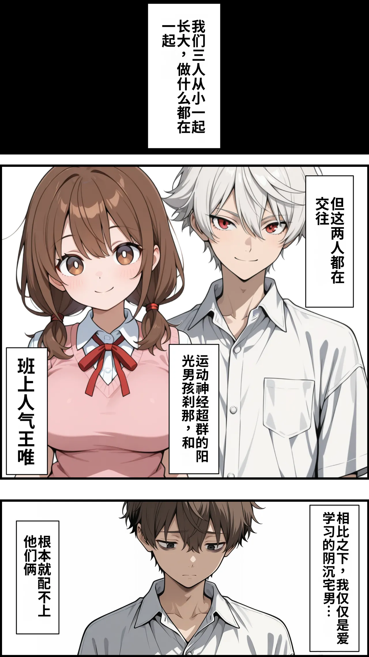 [ かにたま堂]幼馴染をTSさせたので彼女共々堕とす話[AI Generated] Page 4