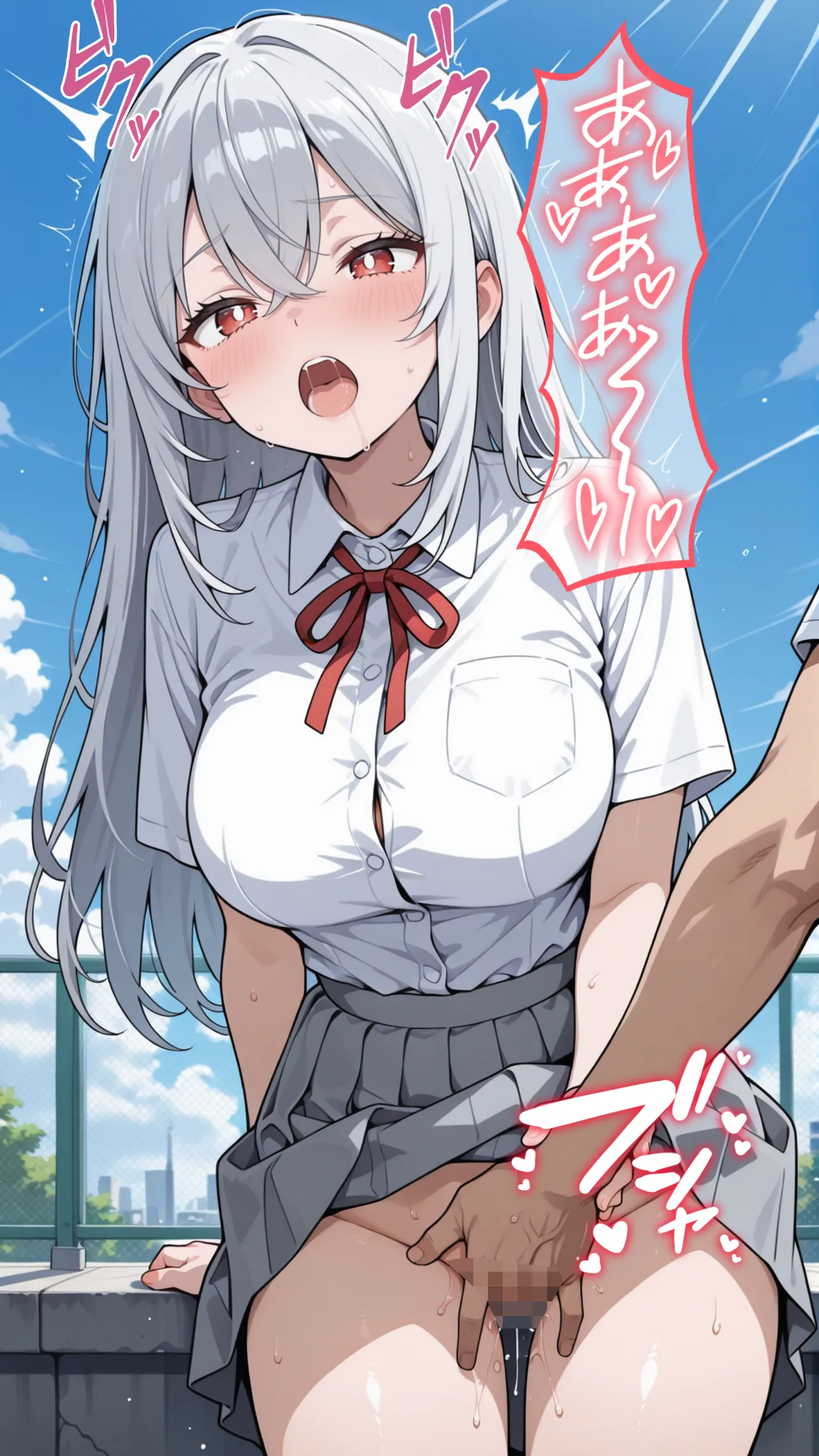 [ かにたま堂]幼馴染をTSさせたので彼女共々堕とす話[AI Generated] Page 43