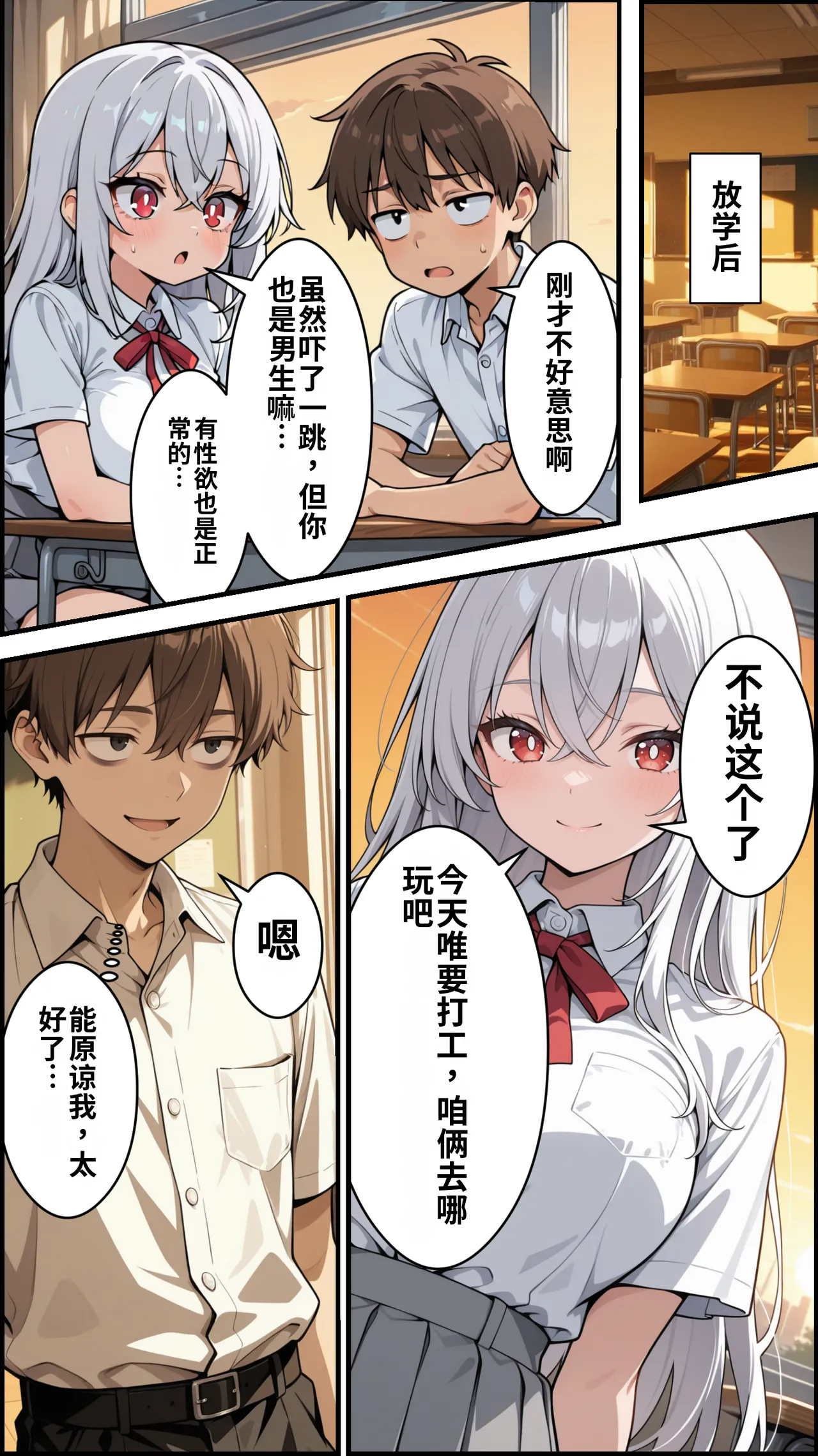 [ かにたま堂]幼馴染をTSさせたので彼女共々堕とす話[AI Generated] Page 45