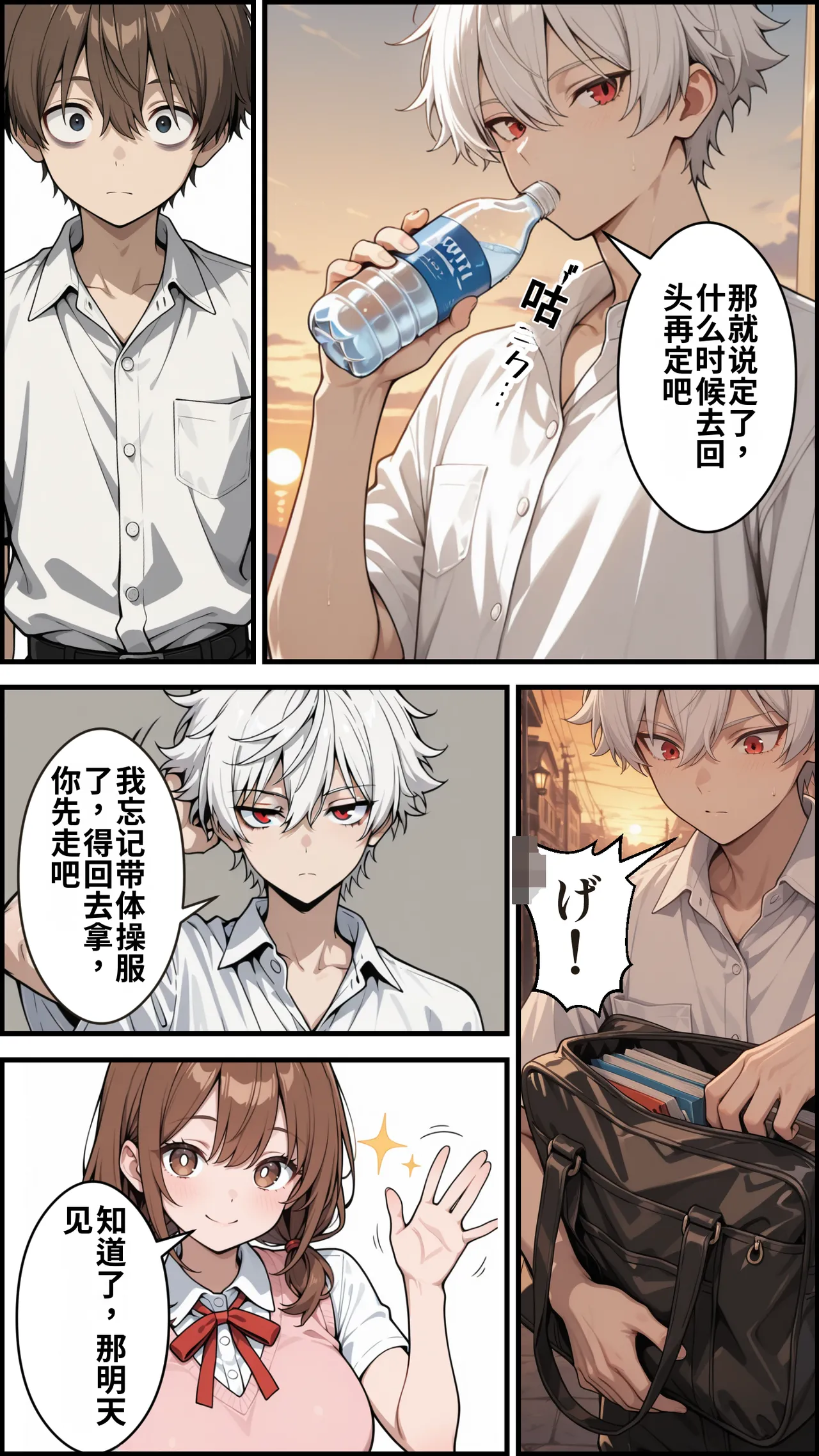 [ かにたま堂]幼馴染をTSさせたので彼女共々堕とす話[AI Generated] Page 7