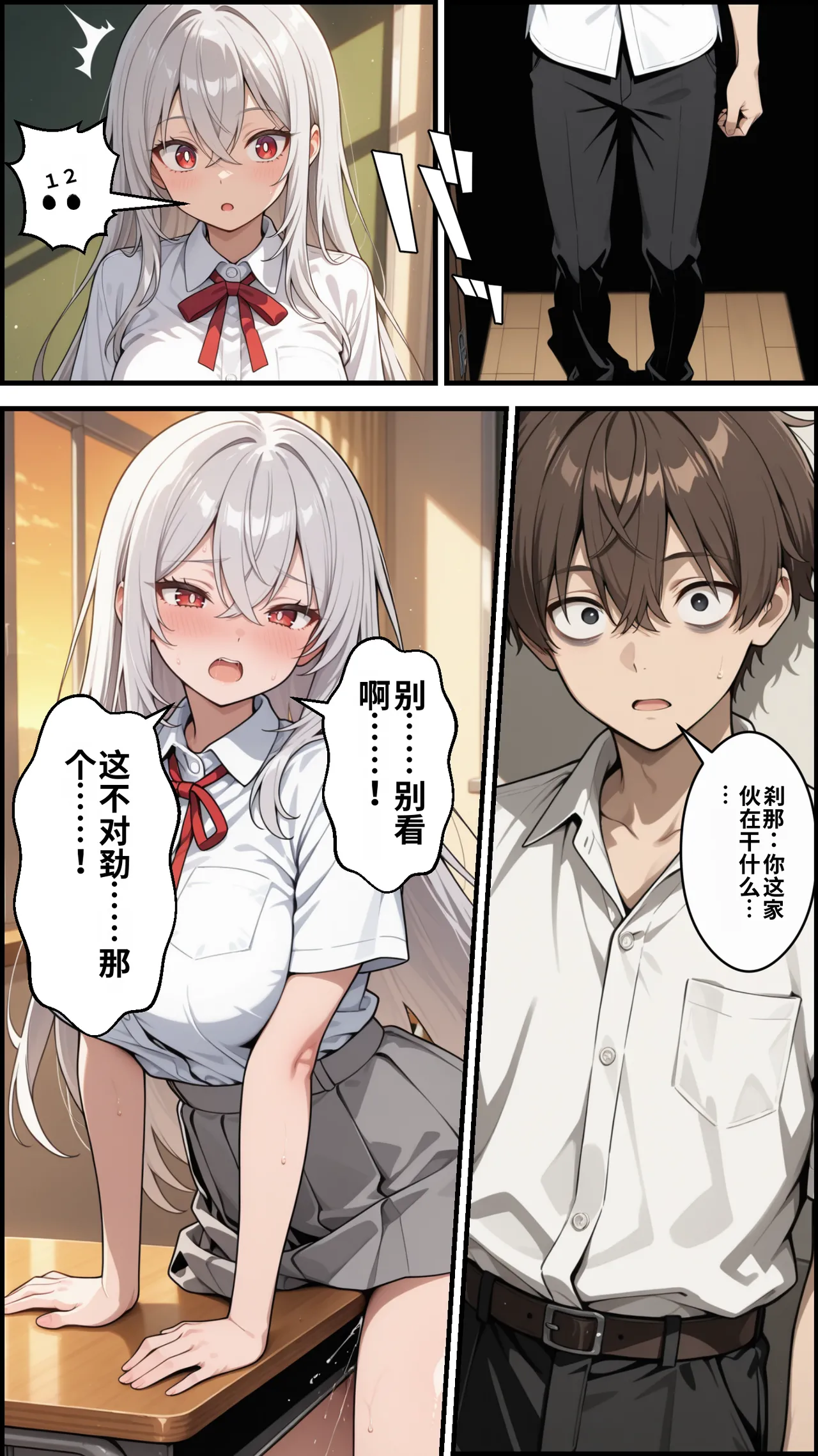 [ かにたま堂]幼馴染をTSさせたので彼女共々堕とす話[AI Generated] Page 83