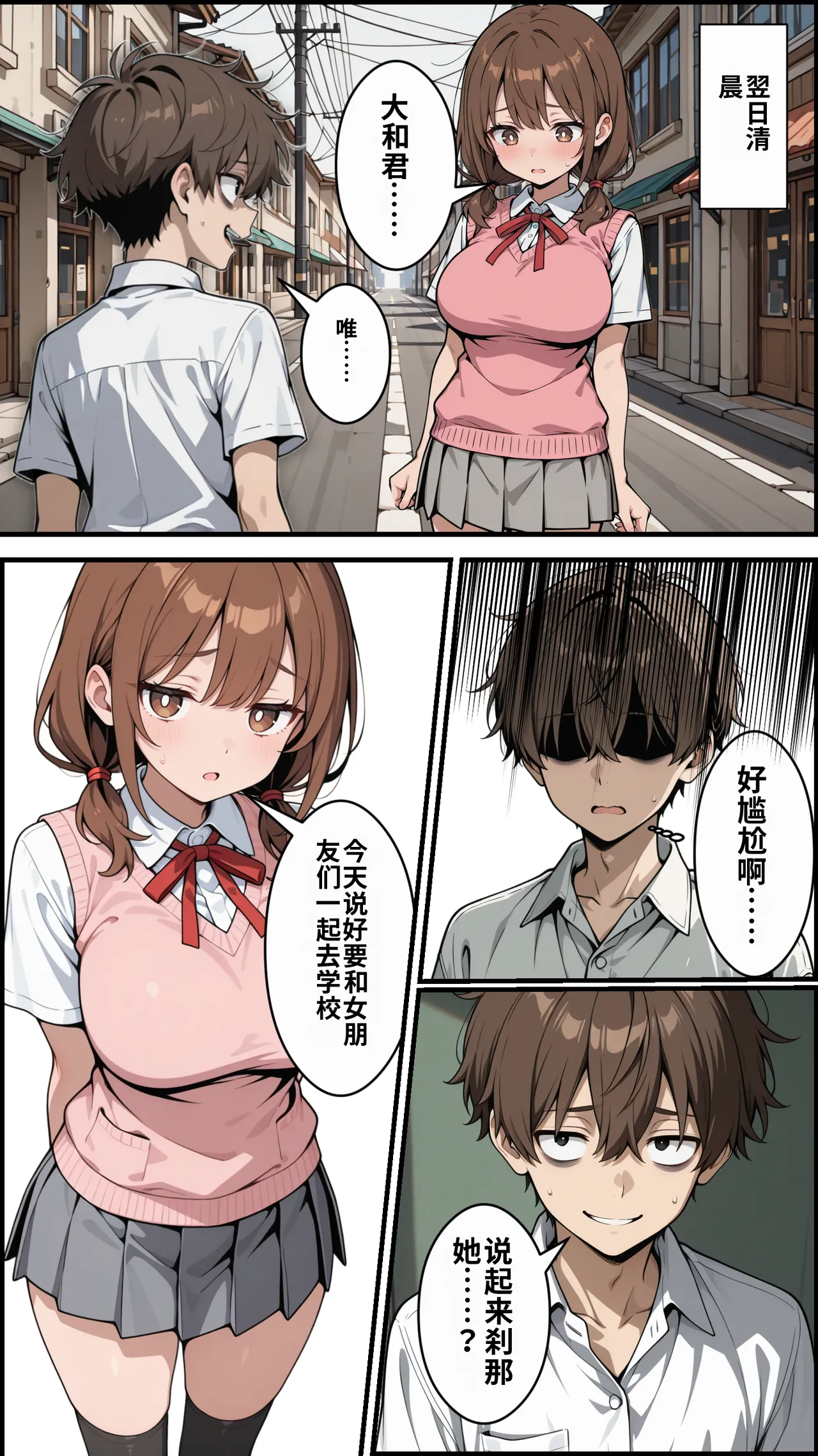 [ かにたま堂]幼馴染をTSさせたので彼女共々堕とす話[AI Generated] Page 92