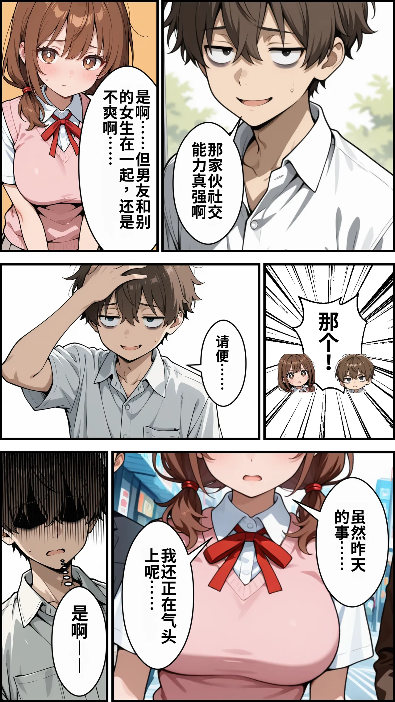 [ かにたま堂]幼馴染をTSさせたので彼女共々堕とす話[AI Generated] Page 93