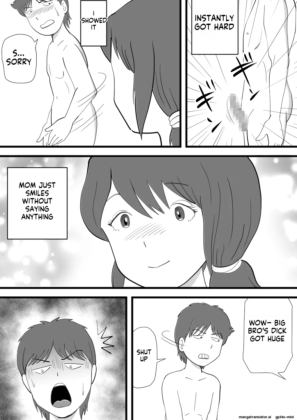 [Momoziri Hustle Dou]Dekachin no Otouto ga Kaa-san o Netotteita[English] Page 12