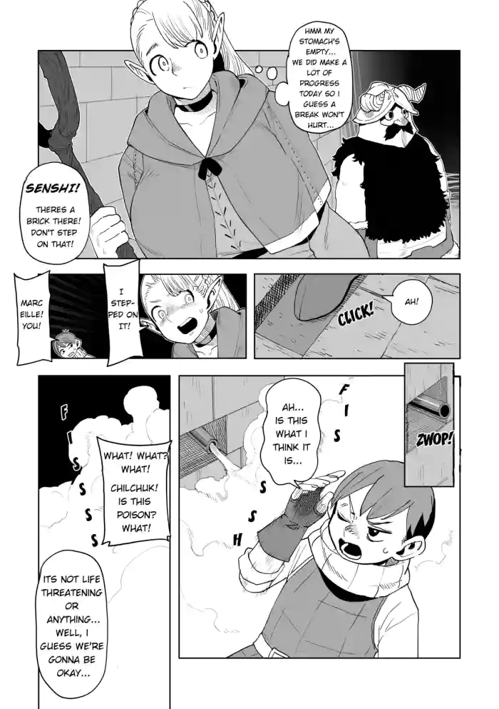 [Oekaki Kaki]Dungeon Meshi- How to Remove the "Horny" Gas Debuff!(Dungeon Meshi)