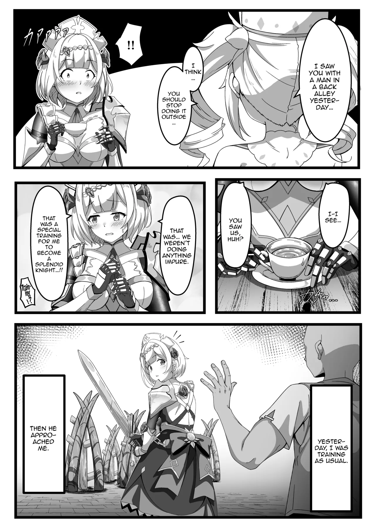 [Chiraura Kakunouko (och4suke)]Issho ni Seichou Shichaimashou! | Let's Grow Together!(Genshin Impact)  [English] {Doujins.com}  [Digital] Page 10