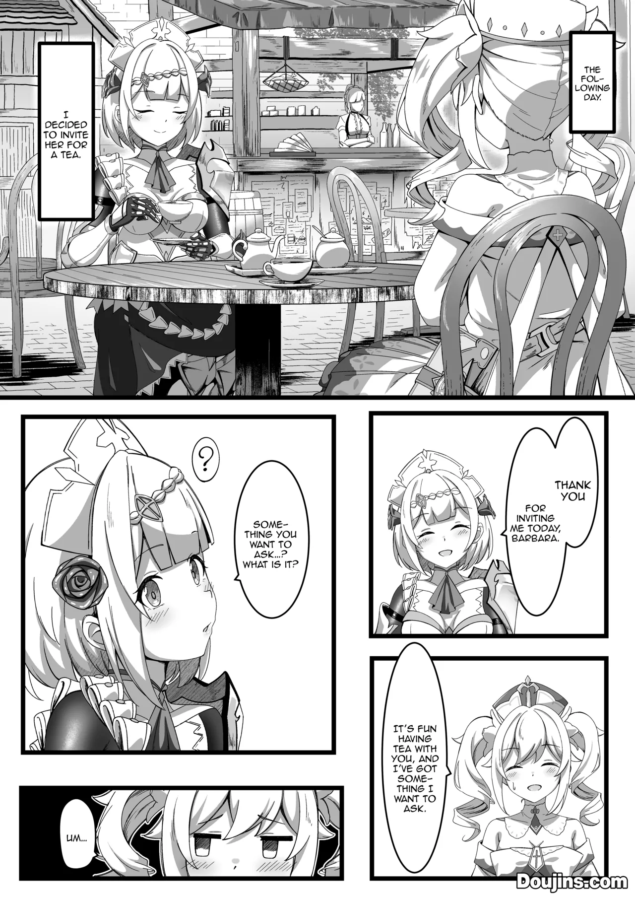 [Chiraura Kakunouko (och4suke)]Issho ni Seichou Shichaimashou! | Let's Grow Together!(Genshin Impact)  [English] {Doujins.com}  [Digital] Page 9