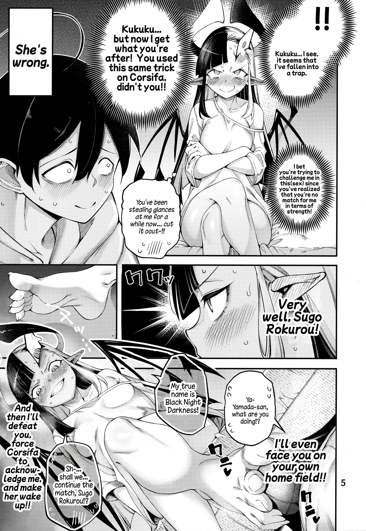 (C107) [Sourou Yarou A-Team (Tarakan)]Gome Debby Yamada Hen | Gome Debby Yamada Edition(Debby the Corsifa wa Makezugirai) [English] {Doujins.com} Page 6