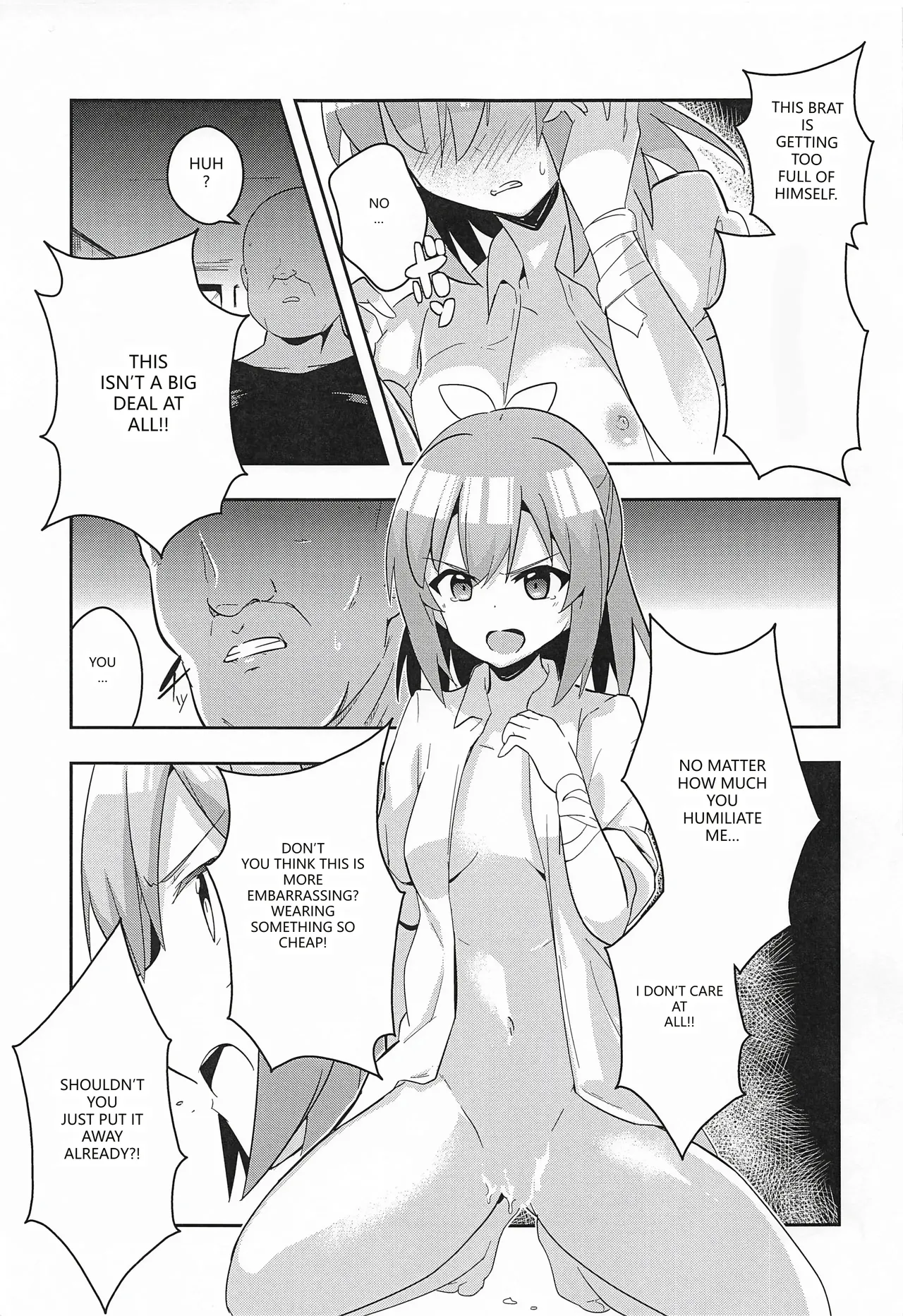[Chavo Bantam (Torao)]Game de Maketa Haraise ni Mechakucha ni Shite Yatta.(Itai no wa Iya nano de Bougyoryoku ni Kyokufuri Shitai to Omoimasu.) [English] [VGT13] Page 4