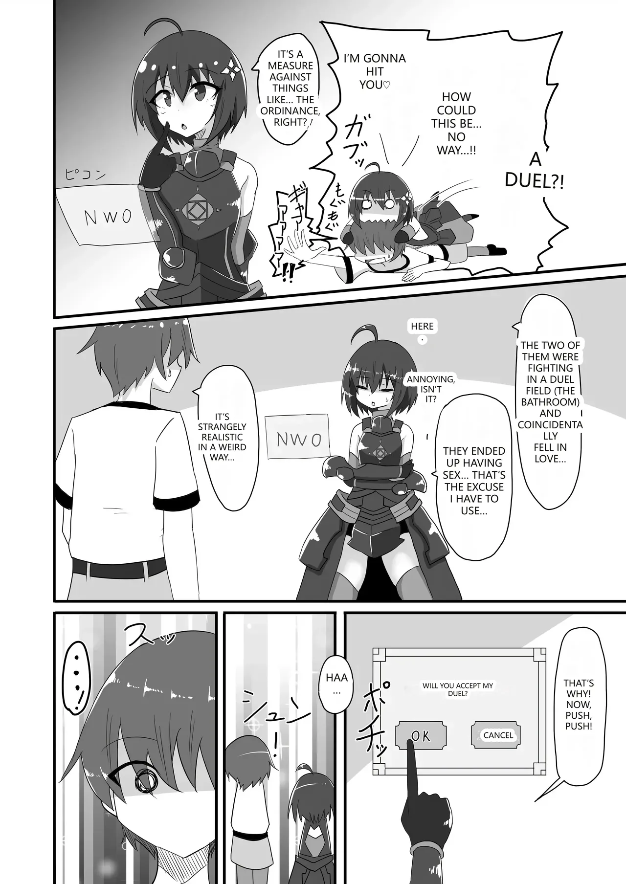 [Kyuuzan Daigaku (TKDASH)]Kaede no Ana shika Katan!(Itai no wa Iya nano de Bougyoryoku ni Kyokufuri Shitai to Omoimasu.) [English] [VGT13] [Digital] Page 9