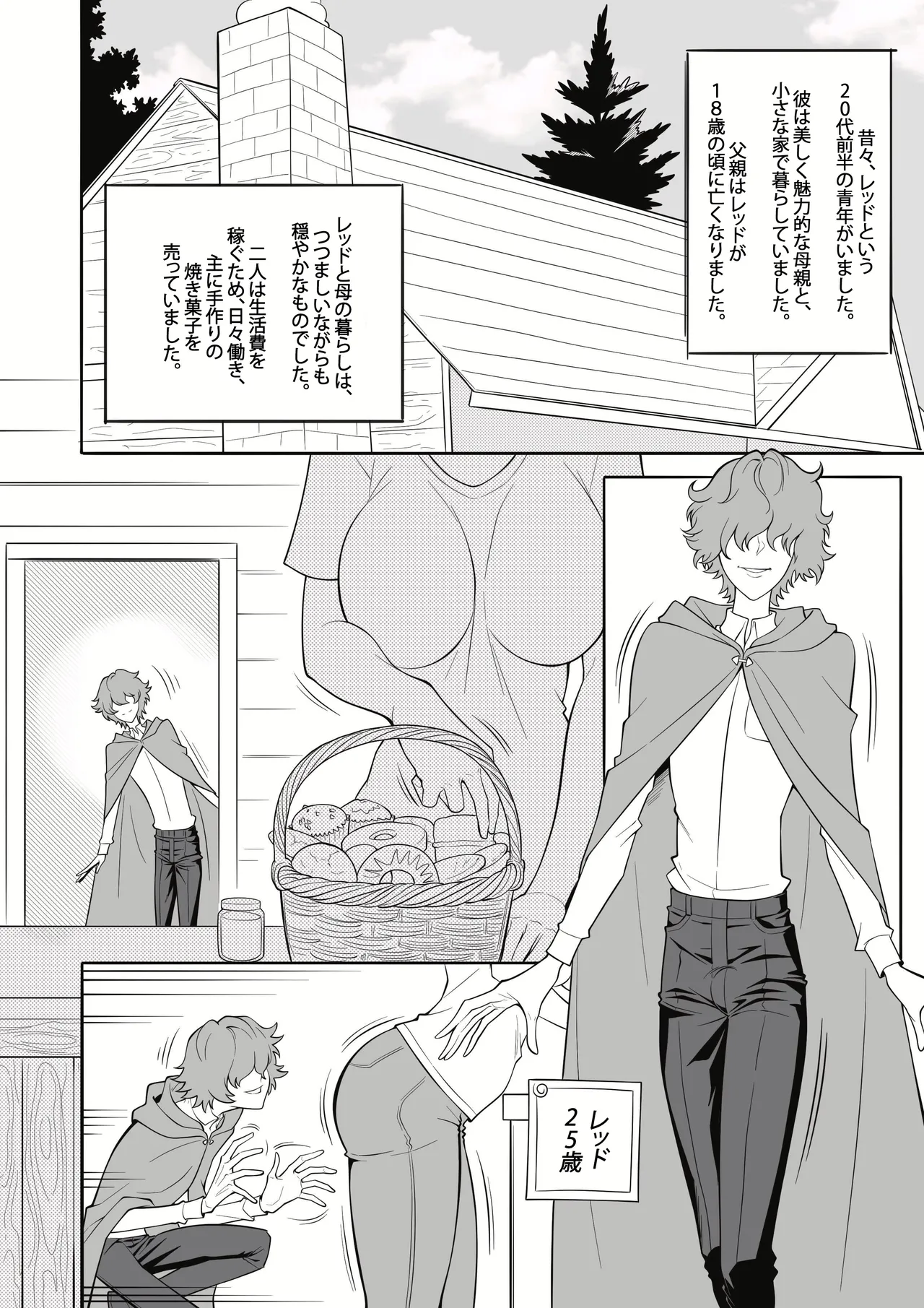 [MonsterShake (Sayuri Milkshake, ER0POPO)]Lewd Red Riding Hood – Chapter 1[English and Japanese] Page 11