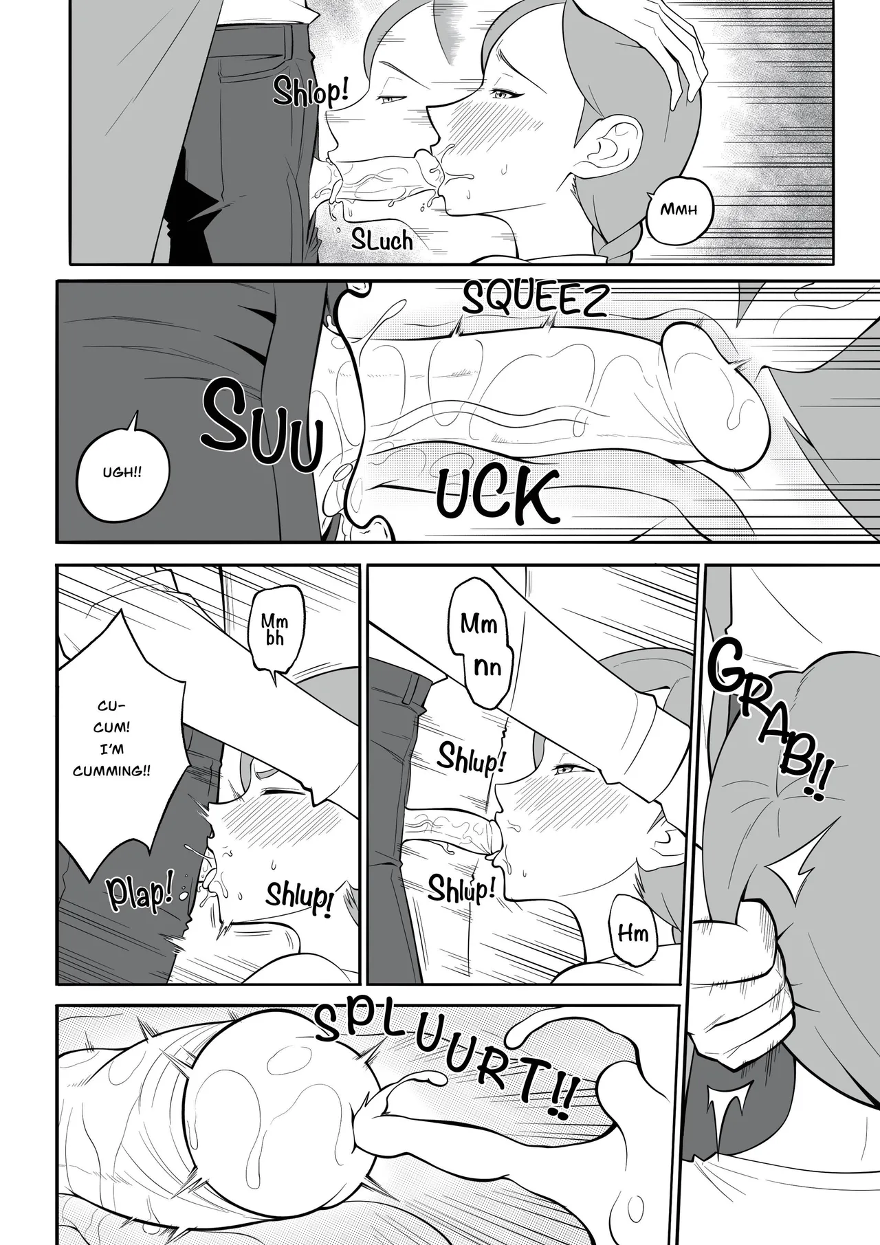[MonsterShake (Sayuri Milkshake, ER0POPO)]Lewd Red Riding Hood – Chapter 1[English and Japanese] Page 6