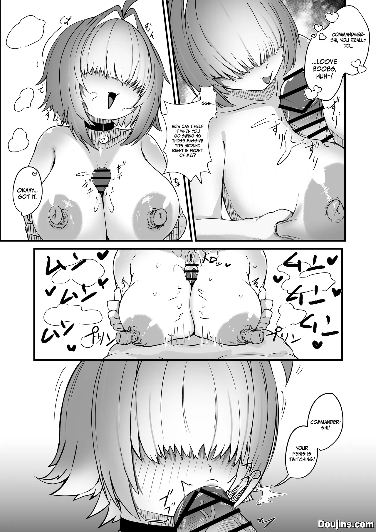 [Niku Niku Kyoudan (Nikudoufu)]Elegg ni Shikikanshi no Ochinpo wo Nuitemorau Hanashi | The Commander Gets Elegg To Take Care Of His Dick(Goddess of Victory: Nikke) [English] {Doujins.com} Page 12