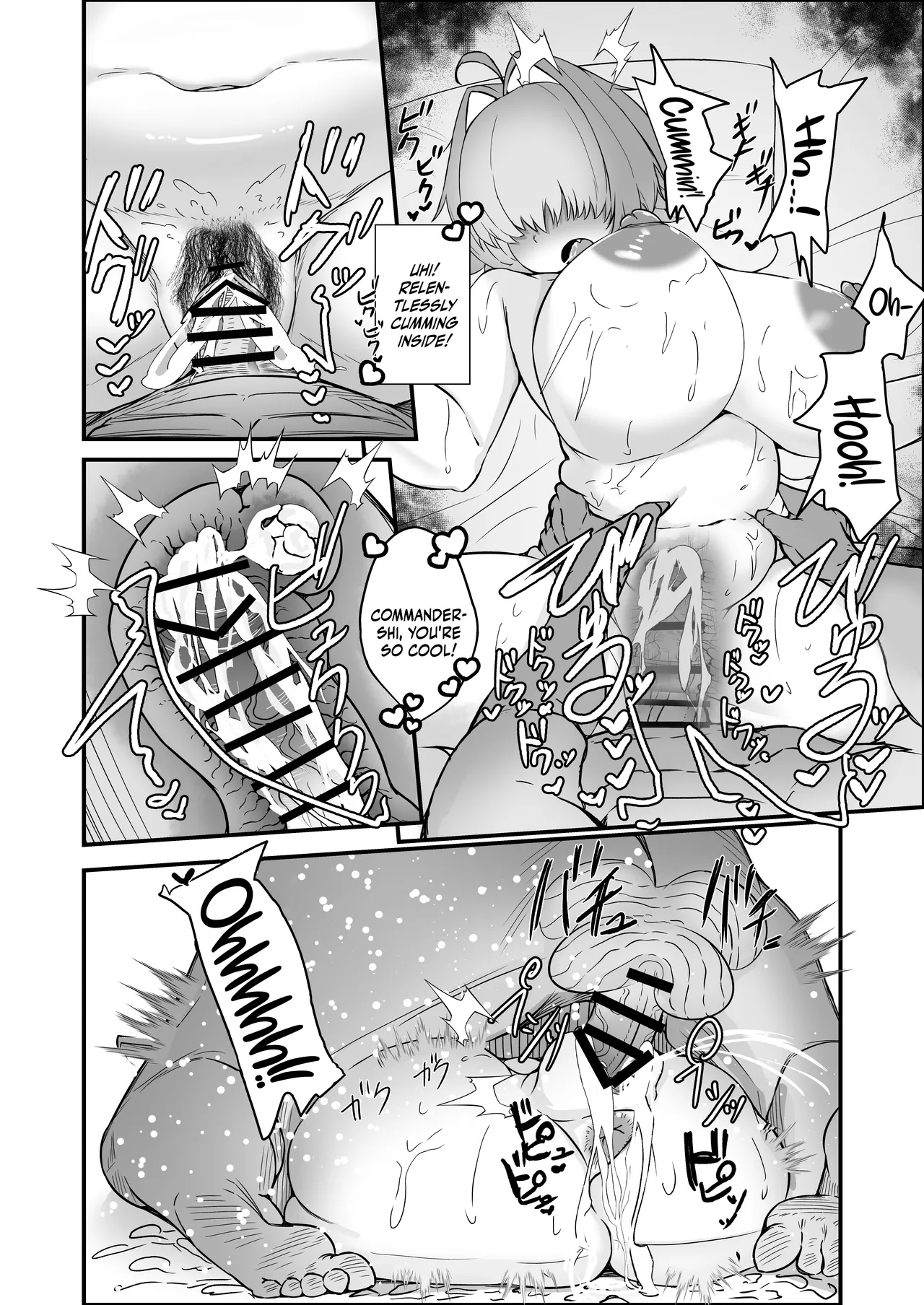 [Niku Niku Kyoudan (Nikudoufu)]Elegg ni Shikikanshi no Ochinpo wo Nuitemorau Hanashi | The Commander Gets Elegg To Take Care Of His Dick(Goddess of Victory: Nikke) [English] {Doujins.com} Page 19