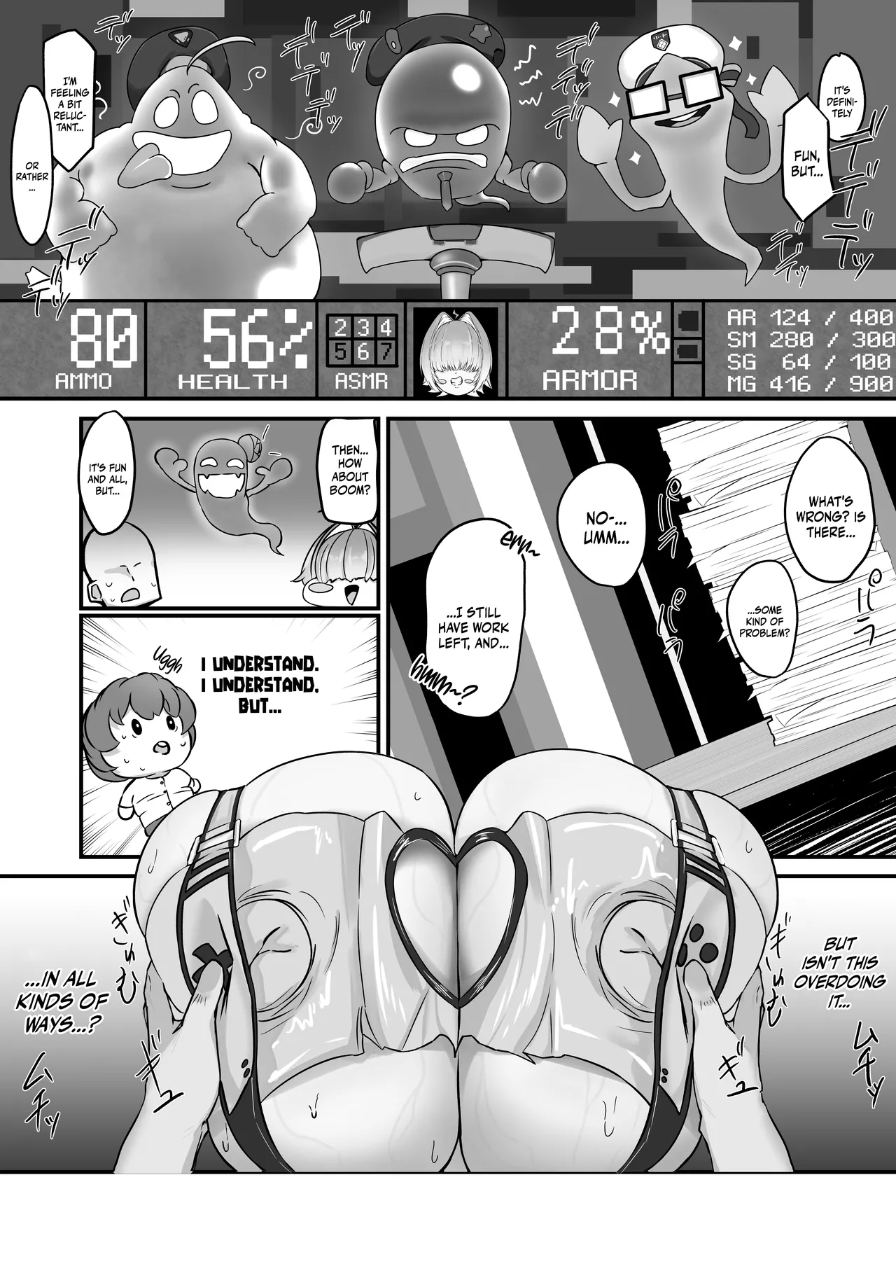 [Niku Niku Kyoudan (Nikudoufu)]Elegg ni Shikikanshi no Ochinpo wo Nuitemorau Hanashi | The Commander Gets Elegg To Take Care Of His Dick(Goddess of Victory: Nikke) [English] {Doujins.com} Page 3