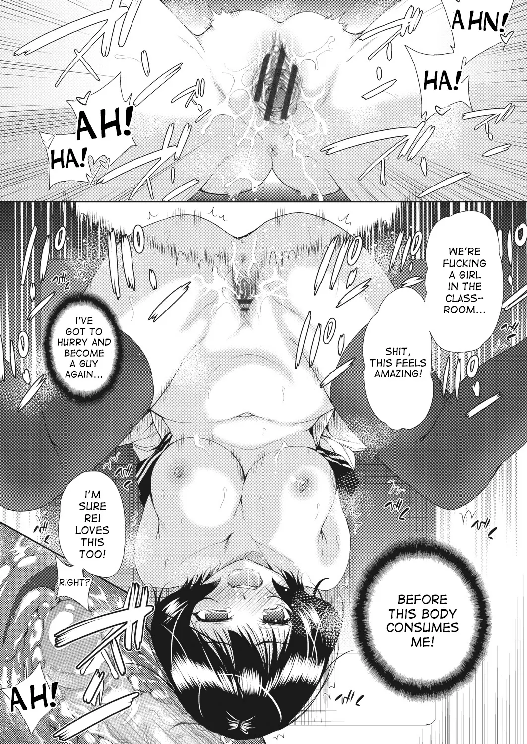[Tetsuna]Nyotaika Shitara Kuzuotoko no Omocha ni Saremashita[English] [desudesu] [Digital] Page 49