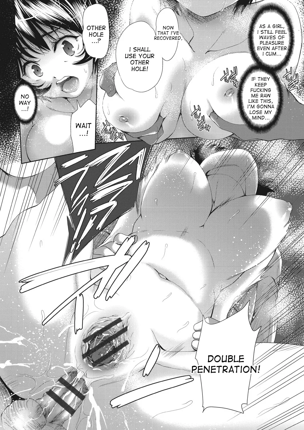 [Tetsuna]Nyotaika Shitara Kuzuotoko no Omocha ni Saremashita[English] [desudesu] [Digital] Page 93