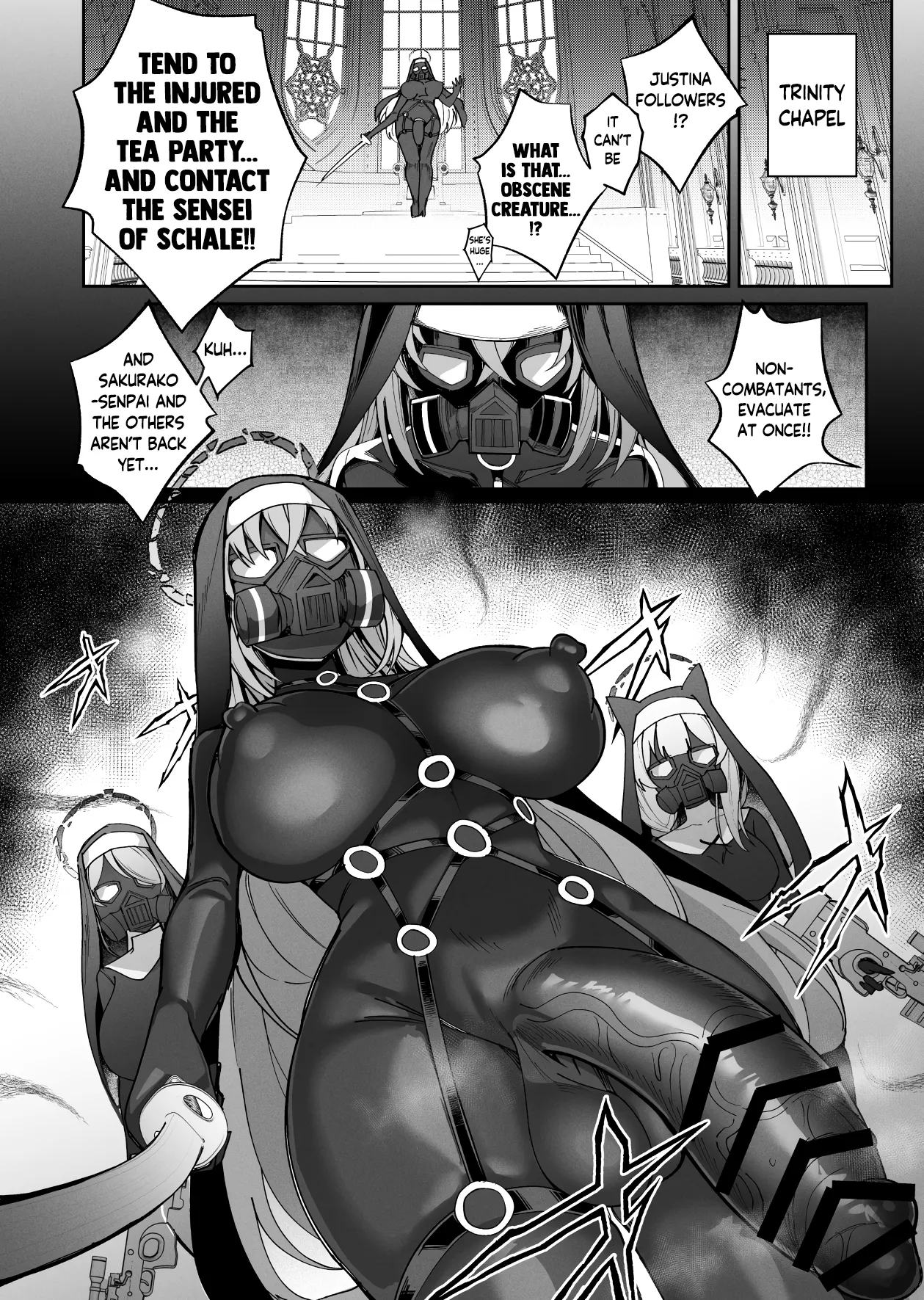 [Pantie Party Project (Nanasumi)]BluArch Taimanin II Taimanin Sakurako Jinkaku Haisetsu ni Otsu(Blue Archive) [English] [Digital] Page 33