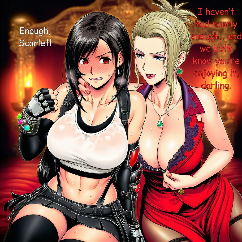 [HustaNSFW]Scarlet's Domination(Final Fantasy VII) [AI Generated] [English] Page 16
