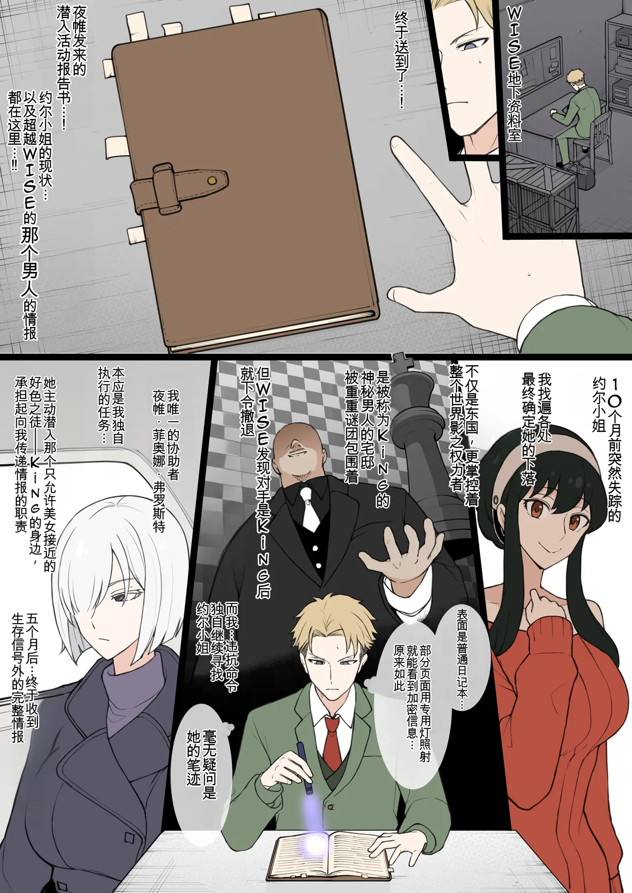 [TerasuMC]【S〇Y×FAMILY】 Nightfall's Infiltration Report(SPY×FAMILY)[Chinese](个人汉化) Page 1
