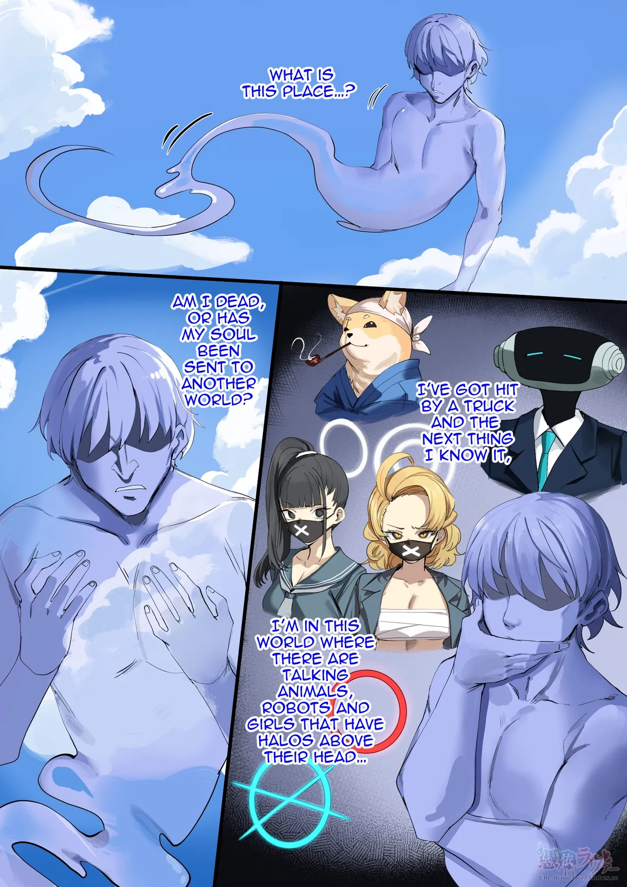 [Hyoui Lover (Dvdraw)]Blue Archive: Swimsuit Hasumi Body Jack~[English] Page 1