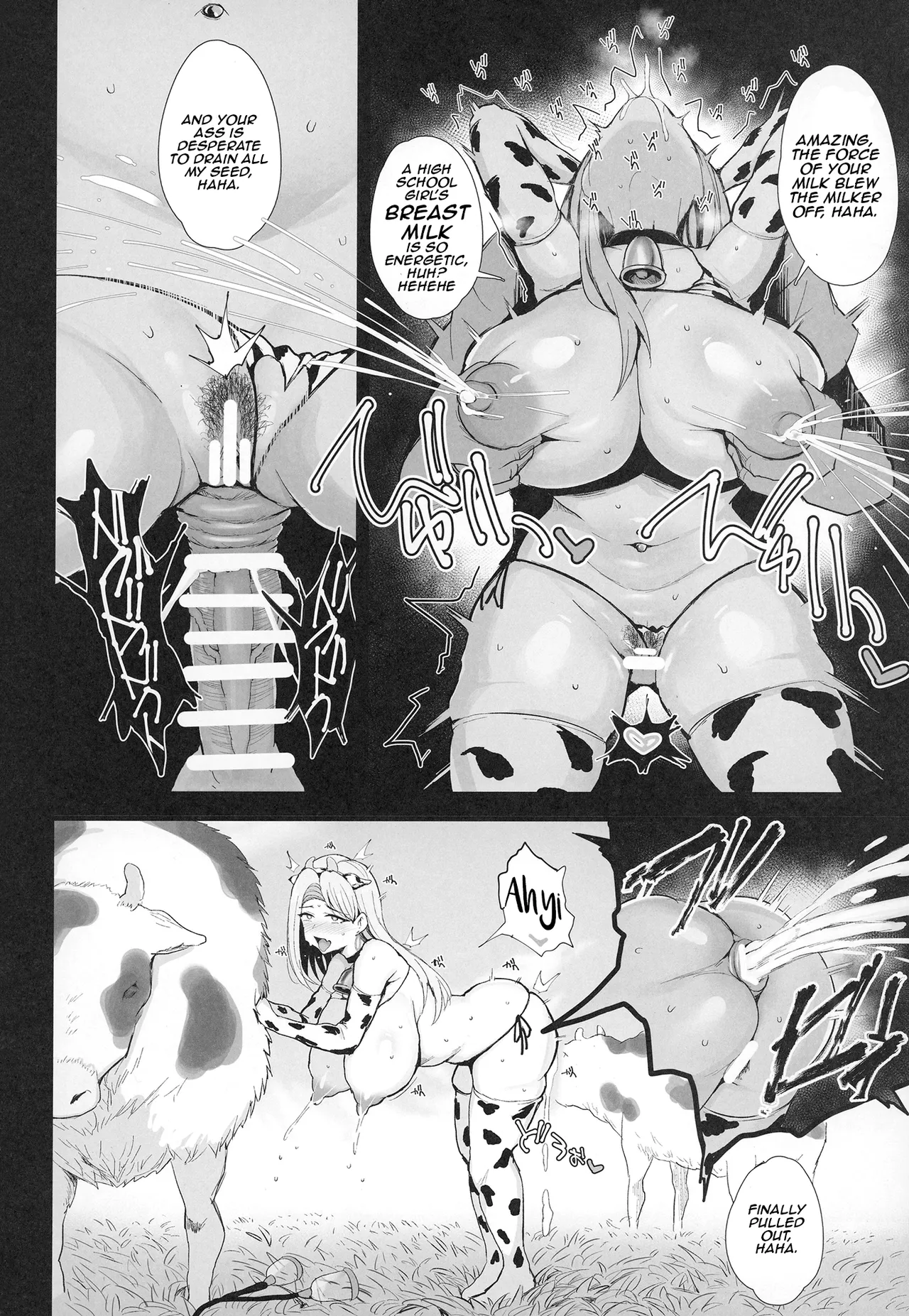 [Jack to Nicholson (NoriPachi)]Hajimete no Tanetsuke Sakunyuu Taiken | My First Breeding & Milking Experience[Digital] [English] [Aishi21] Page 22