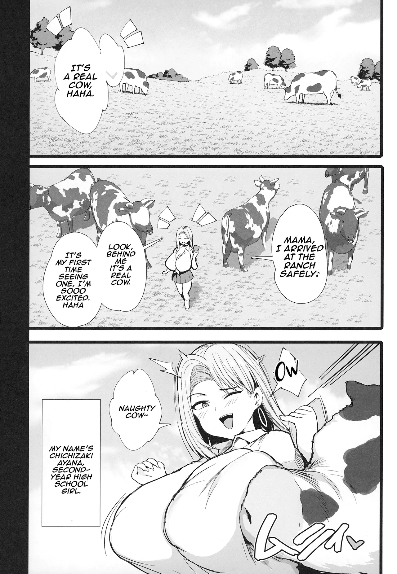 [Jack to Nicholson (NoriPachi)]Hajimete no Tanetsuke Sakunyuu Taiken | My First Breeding & Milking Experience[Digital] [English] [Aishi21] Page 4