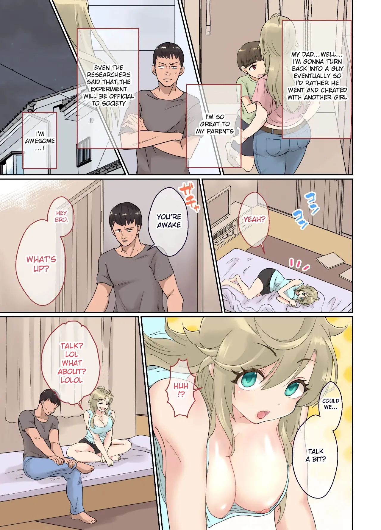 [Kinokko (Taguchi Monyata)]NEET no Ore ga Nyotaika Chiken ni Sanka Shite Mita![English] [hardcase8translates] Page 28