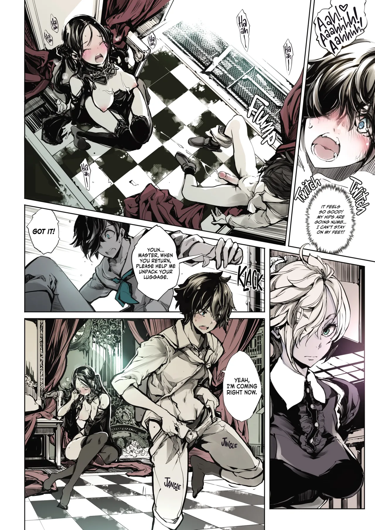(C97) [The Eternal Organ from 70's Generation (Ohagi-san)]Coppelia no Himekan - Coppélia brothel[English] Page 17