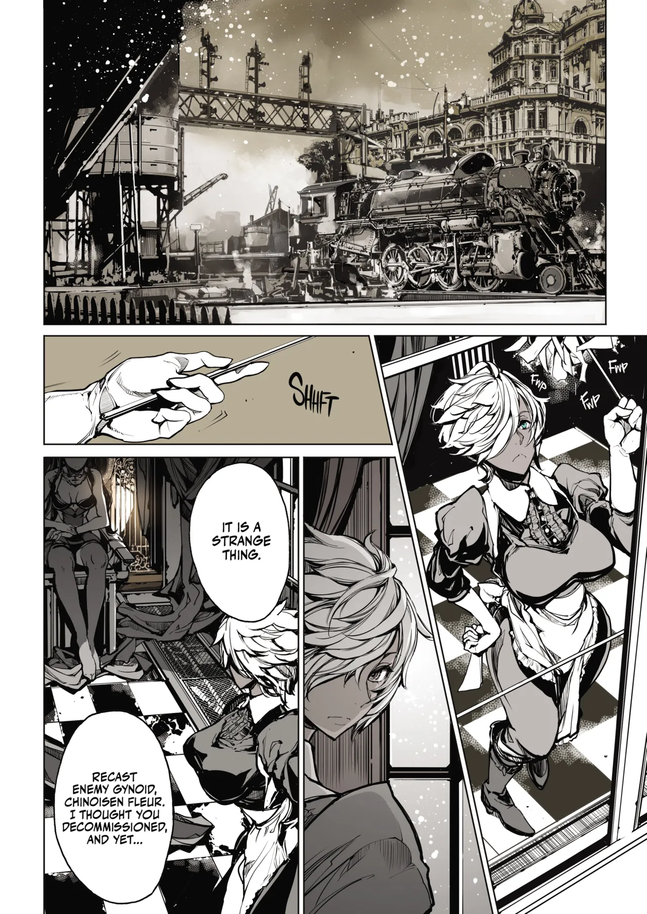 (C97) [The Eternal Organ from 70's Generation (Ohagi-san)]Coppelia no Himekan - Coppélia brothel[English] Page 49