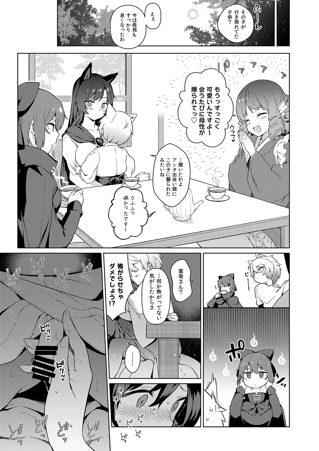 [IRIOMOTE (Saryuu)]Kagerou Onee-san no Hatsujou Youikuki.(Touhou Project) [Digital] Page 13