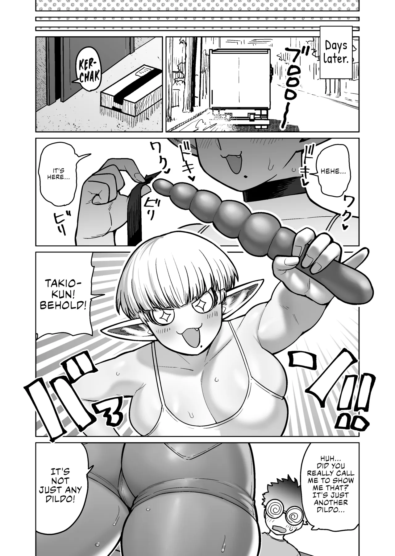 [Yonkaku Box (Synecdoche)]Otonari-san no Moto Sword Master Elf!! | The Retired Elf Swordmaster Who Lives Next Door!![English] {Chrysanthemum} Page 54