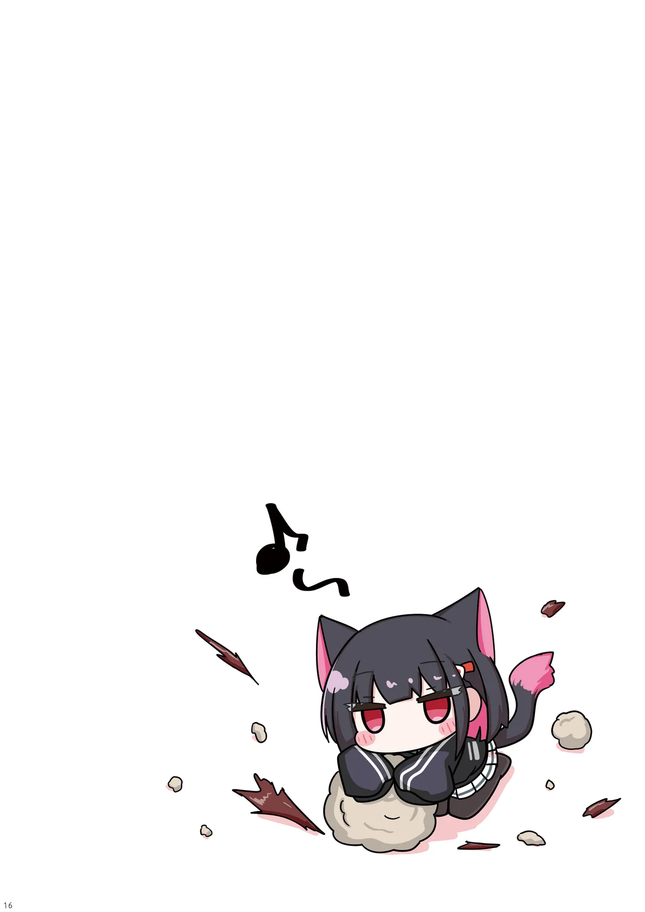 [Hiyokomame (komakoma,tsumugi)]Neko Kazusa no Hobo mo Benriya68 ni Omakase.(Blue Archive) [Digital] Page 16