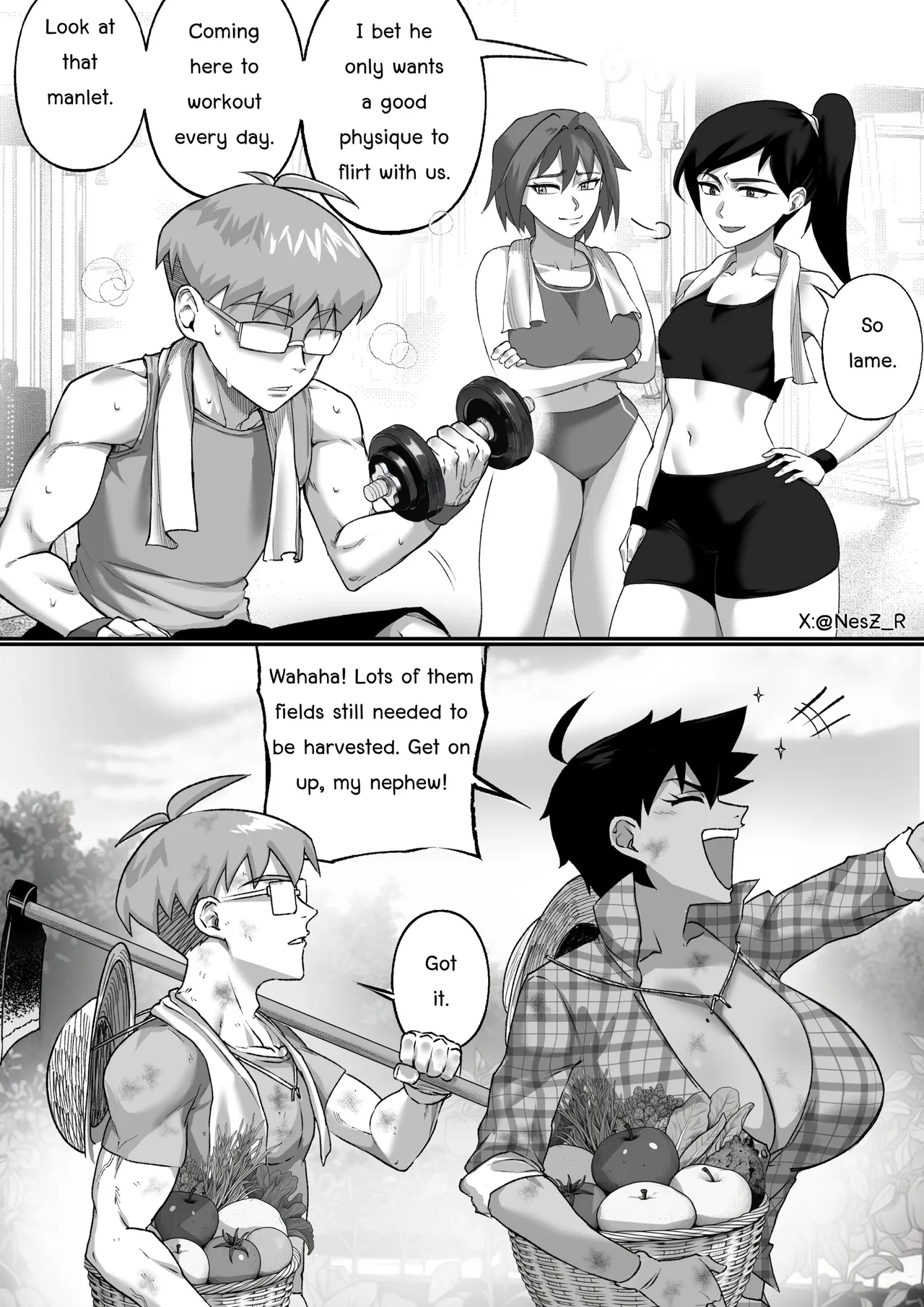 [NesZ]Napha - Tomboy Aunt Page 28