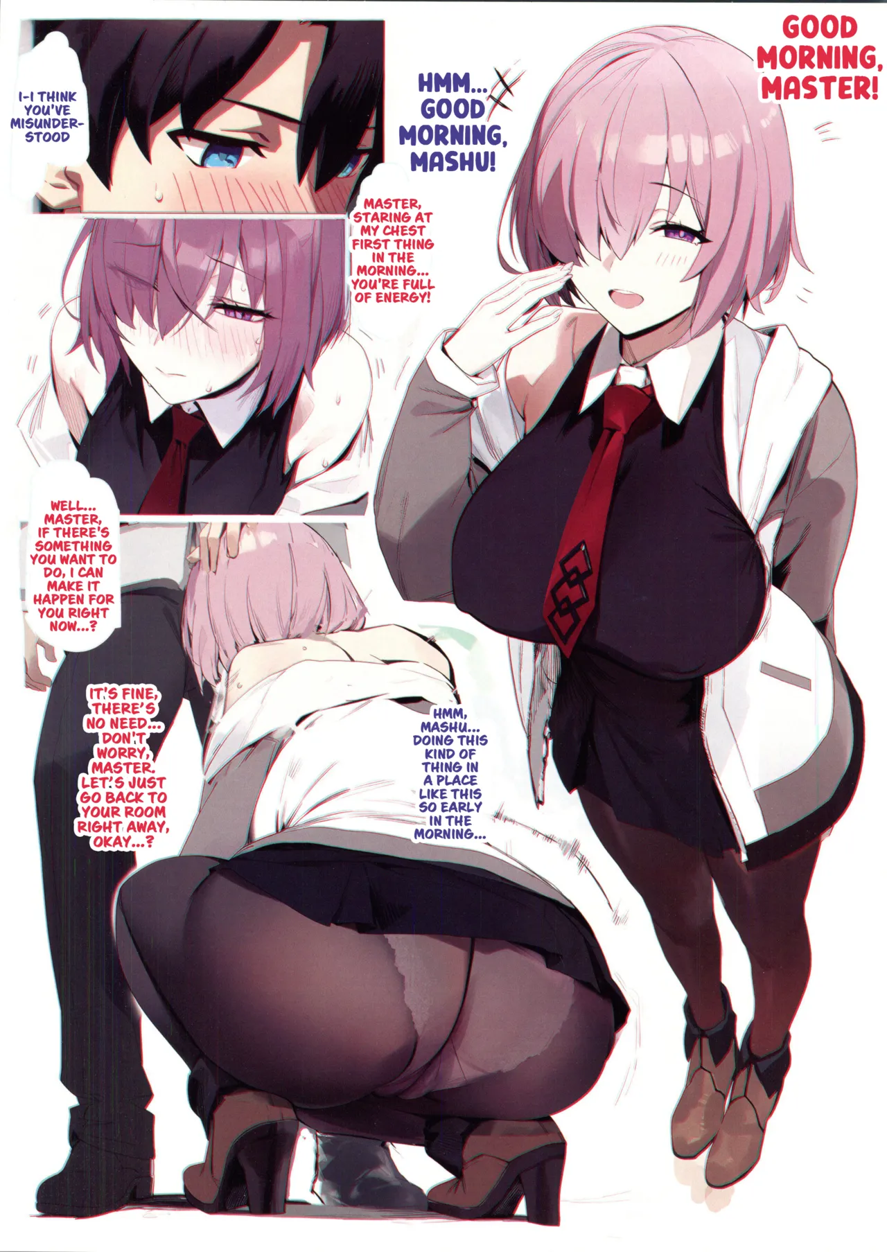 (C107) [Kuro Queen (MSK)]Carnal Chaldea 9(FateGrand Order) (English) Page 3