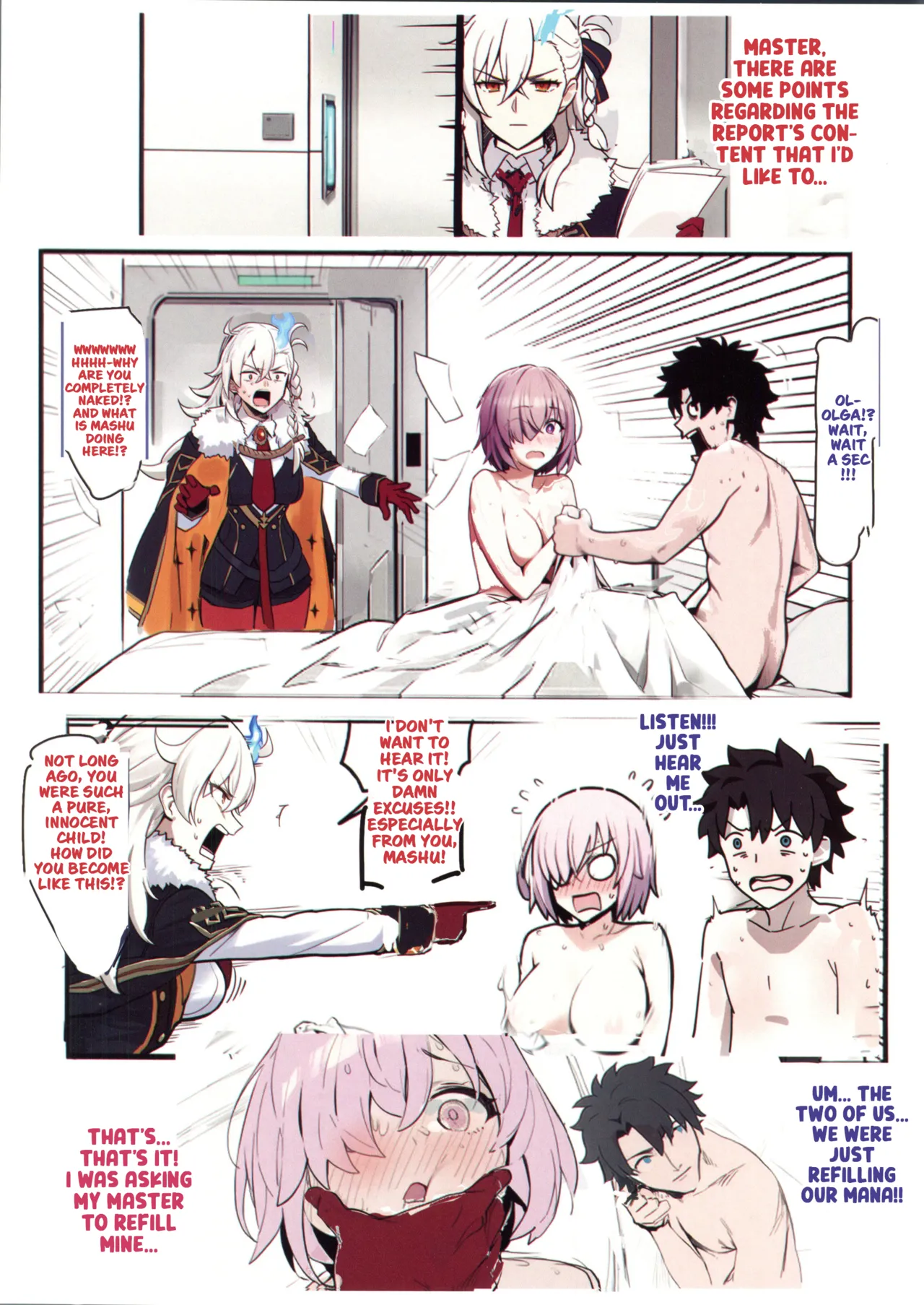 (C107) [Kuro Queen (MSK)]Carnal Chaldea 9(FateGrand Order) (English) Page 7