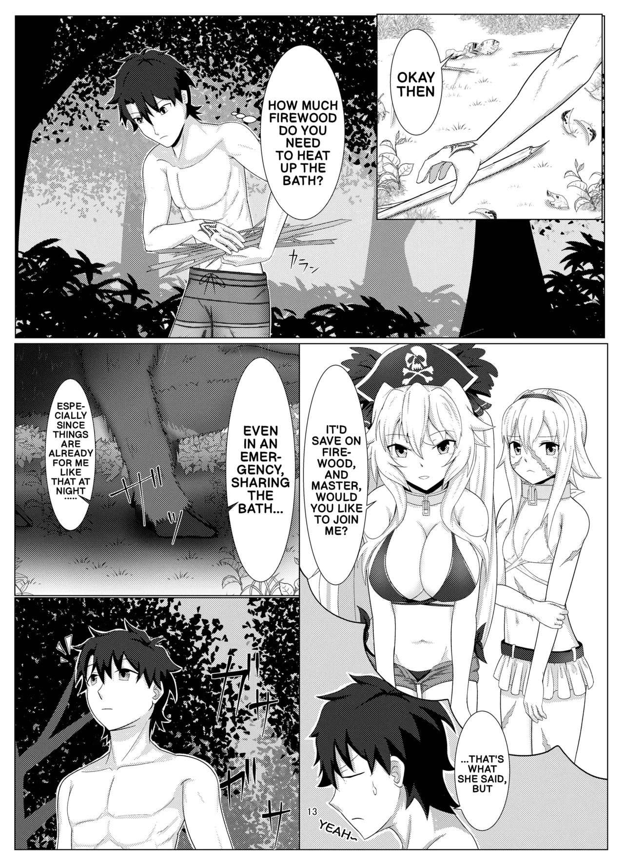 [Zenkishi Ryou (Zenkishi)]Treasure Hunt(Umi) (Fate/Grand Order) [English] [Digital] Page 12