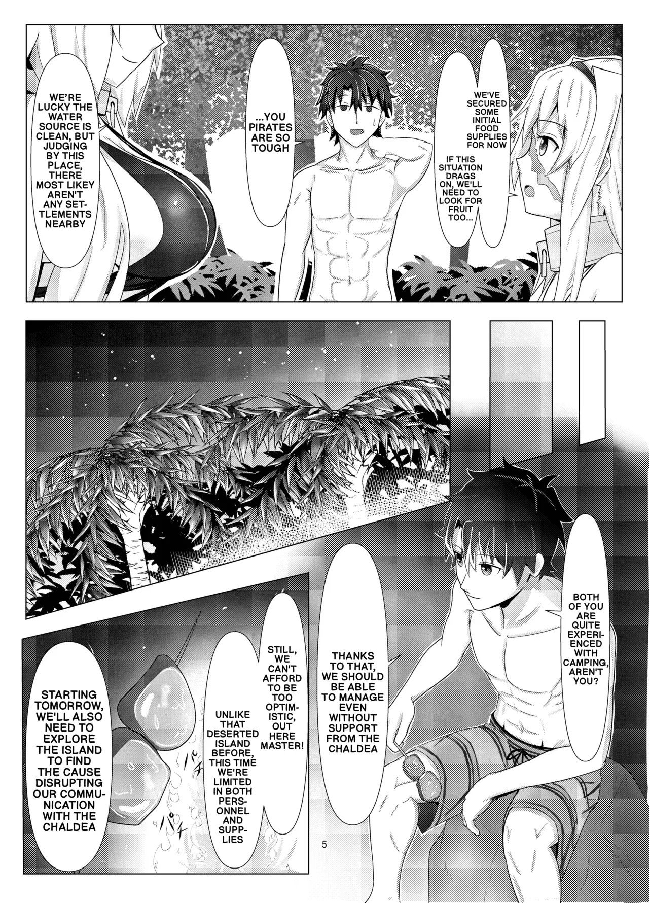 [Zenkishi Ryou (Zenkishi)]Treasure Hunt(Umi) (Fate/Grand Order) [English] [Digital] Page 4