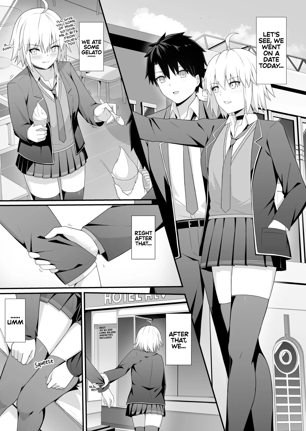[Natsuzame]Orita-chan Koko LoveHo desu! | Alter, this is a love hotel!(Fate/Grand Order) [English] [Digital] Page 3