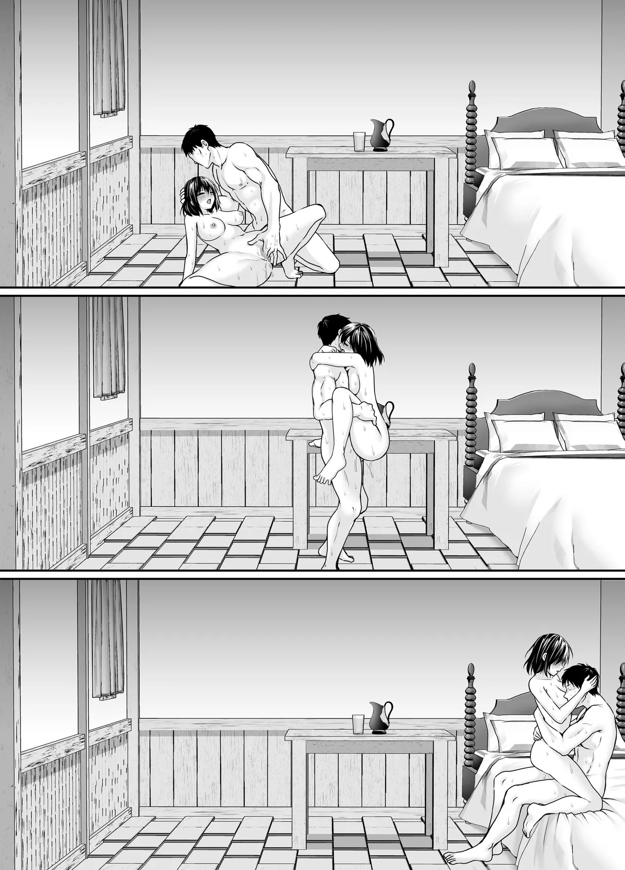 [聖華快楽書店]何も知らない黒髪聖女が悪徳司教にねっとり処女検査をされる話 Page 116