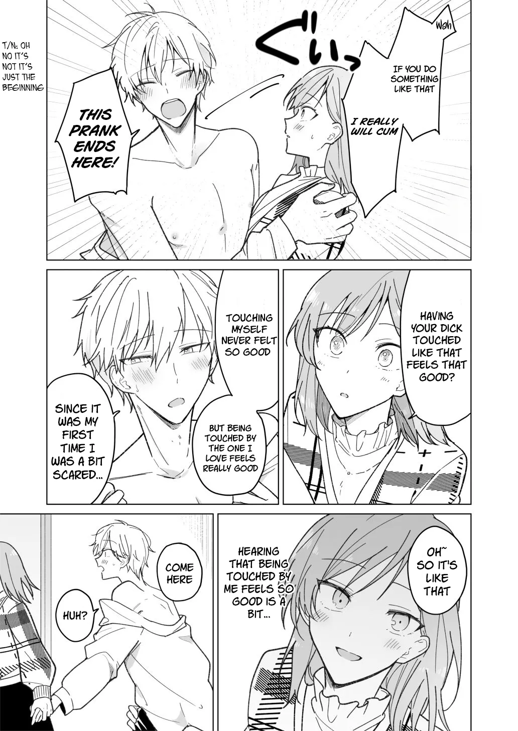 [Notte (Osoba 3-gou, Hisaka Itsuki)]When I Prank My Handsome Boyfriend, He’s So Cute, I Can’t Stop Teasing Him[English] [C4 Translations] [Decensored] [Digital] Page 10