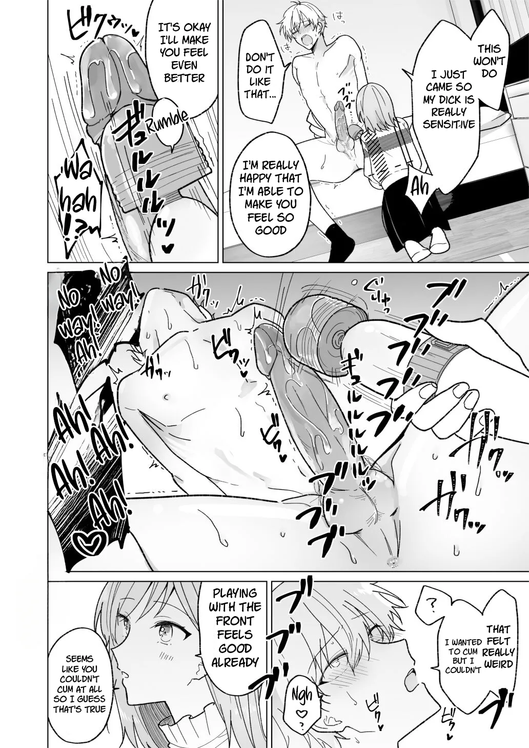 [Notte (Osoba 3-gou, Hisaka Itsuki)]When I Prank My Handsome Boyfriend, He’s So Cute, I Can’t Stop Teasing Him[English] [C4 Translations] [Decensored] [Digital] Page 19