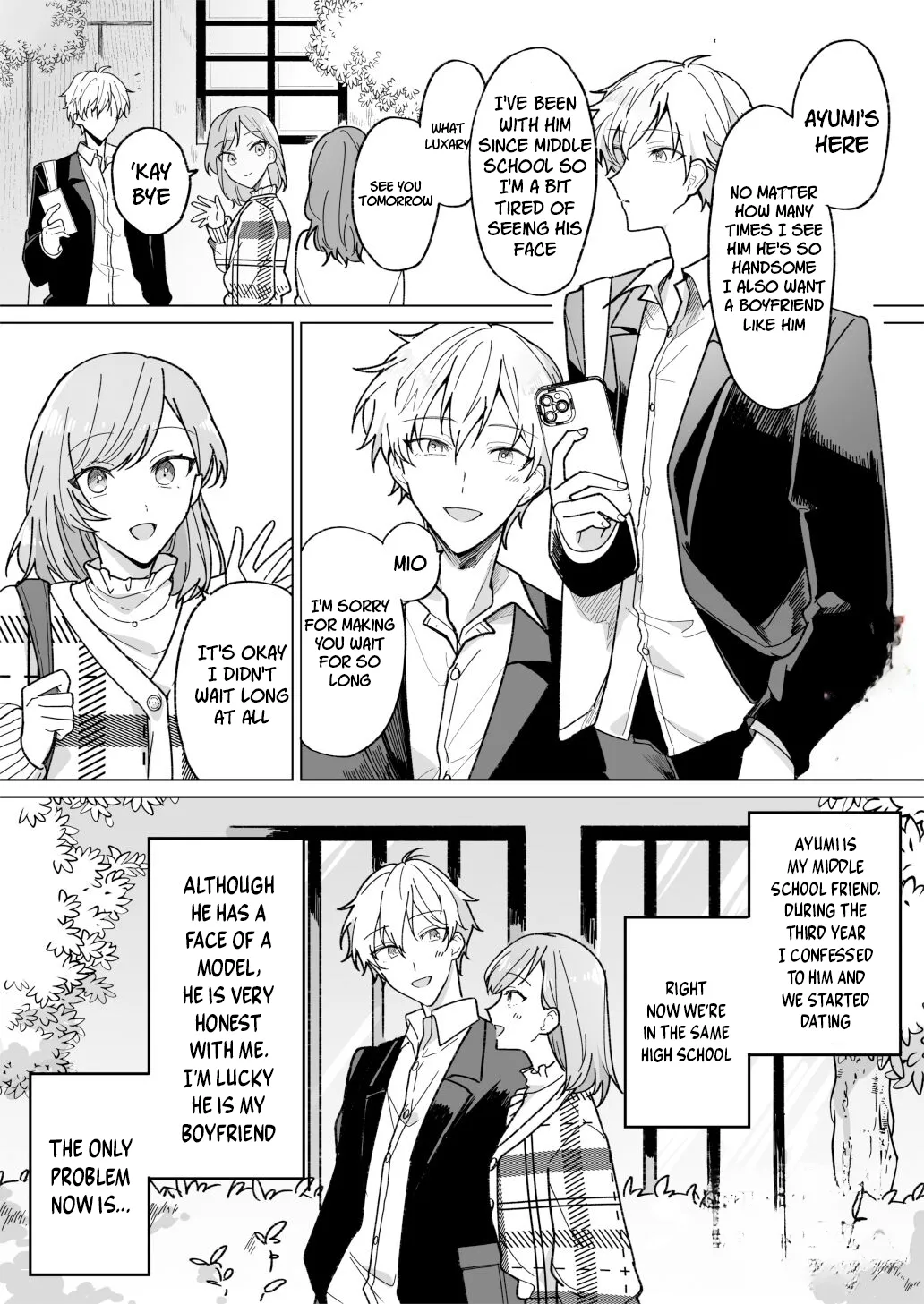 [Notte (Osoba 3-gou, Hisaka Itsuki)]When I Prank My Handsome Boyfriend, He’s So Cute, I Can’t Stop Teasing Him[English] [C4 Translations] [Decensored] [Digital] Page 2