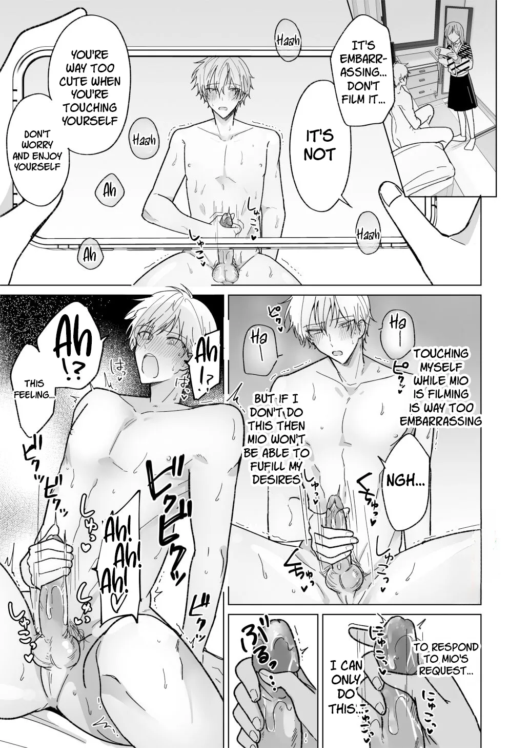 [Notte (Osoba 3-gou, Hisaka Itsuki)]When I Prank My Handsome Boyfriend, He’s So Cute, I Can’t Stop Teasing Him[English] [C4 Translations] [Decensored] [Digital] Page 24