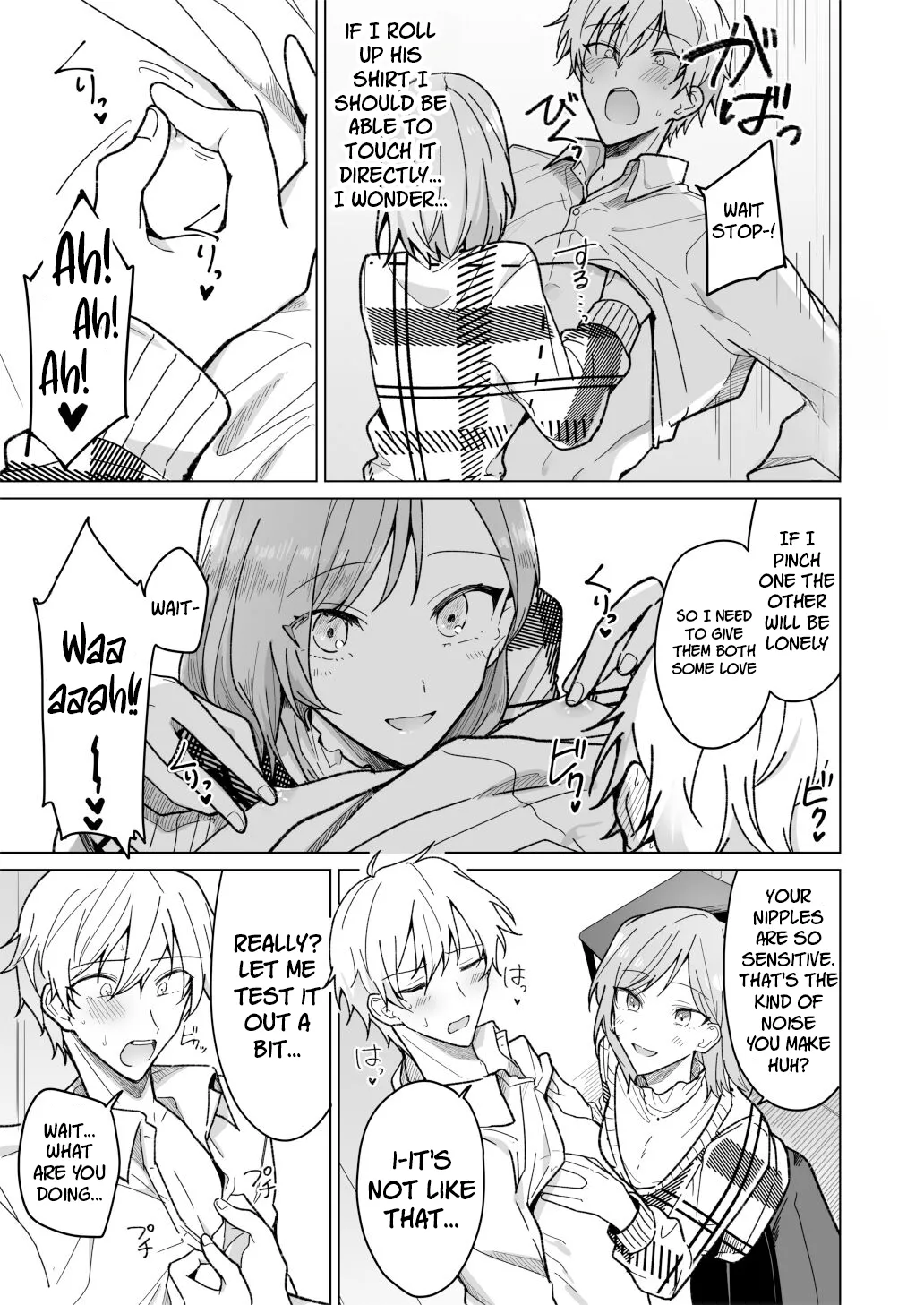 [Notte (Osoba 3-gou, Hisaka Itsuki)]When I Prank My Handsome Boyfriend, He’s So Cute, I Can’t Stop Teasing Him[English] [C4 Translations] [Decensored] [Digital] Page 6