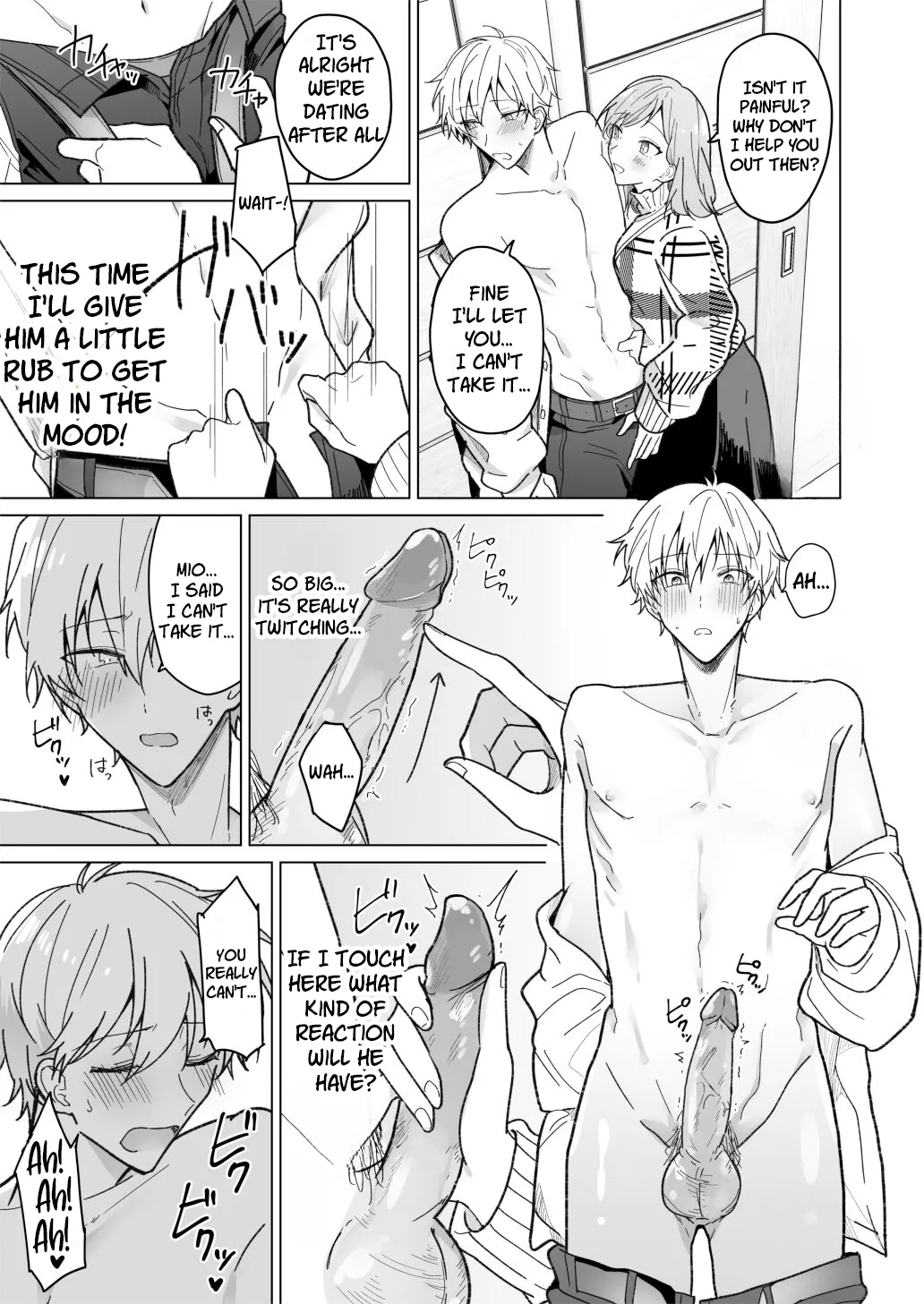 [Notte (Osoba 3-gou, Hisaka Itsuki)]When I Prank My Handsome Boyfriend, He’s So Cute, I Can’t Stop Teasing Him[English] [C4 Translations] [Decensored] [Digital] Page 8