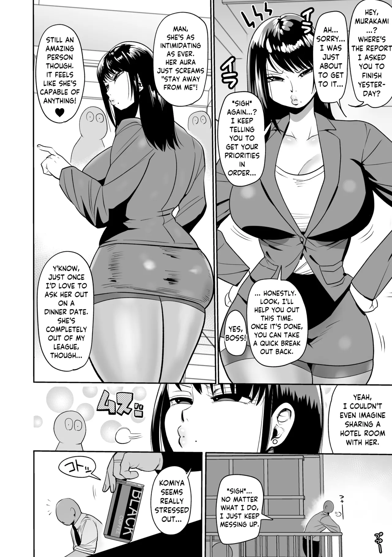 [Kiliu]Yarare Kijo Kachou Satsuki Shinonome | Workin' It Hard! Boss Bitch Manager Satsuki Shinonome(COMIC Masyo 2026-04) [English] [skibidibenki] [Digital] Page 2