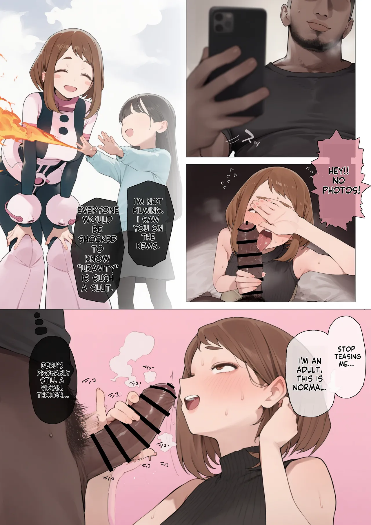 [StasisBBC]Ochako BBC[AI Generated] [English] [MTL] Page 11
