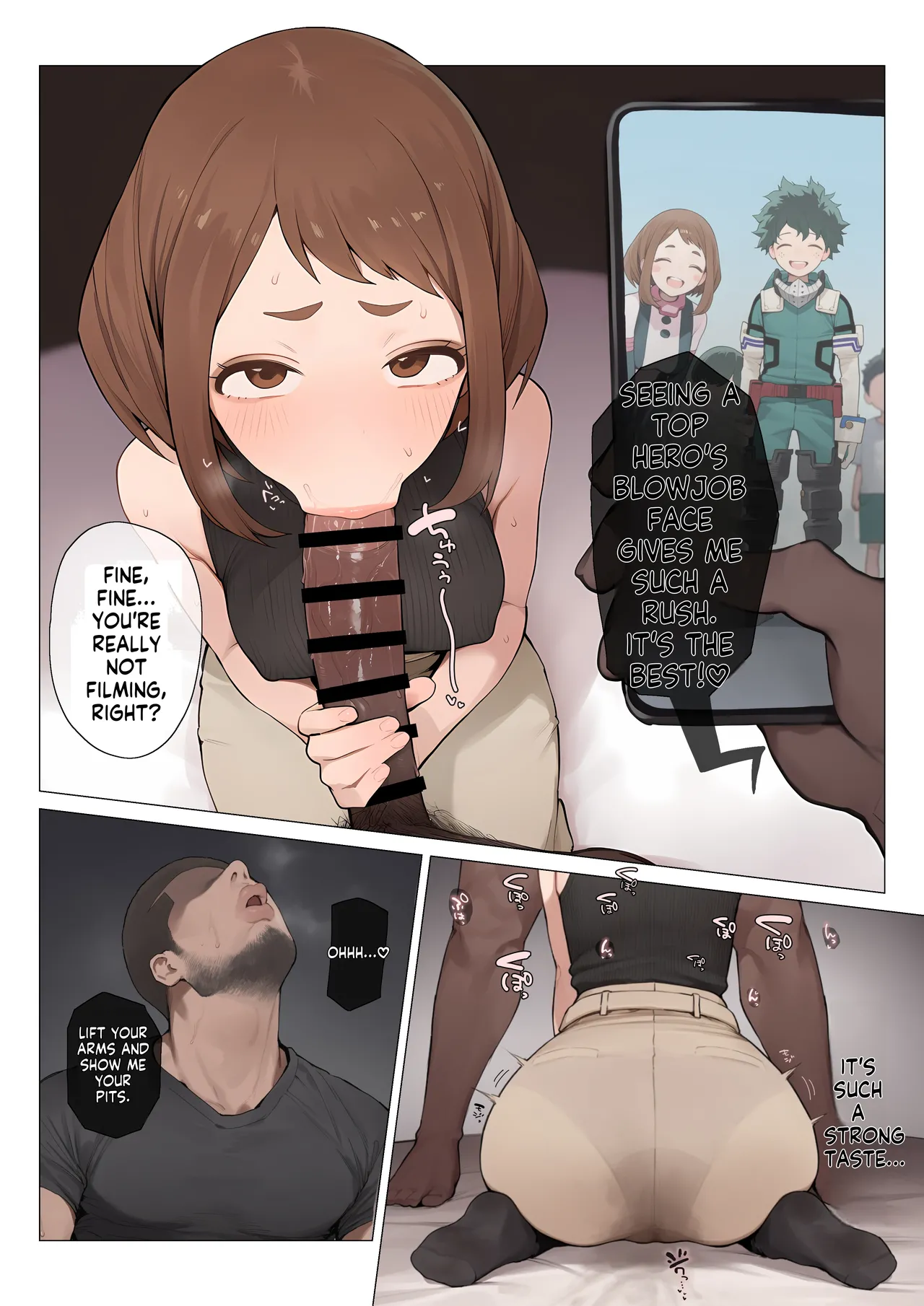 [StasisBBC]Ochako BBC[AI Generated] [English] [MTL] Page 12